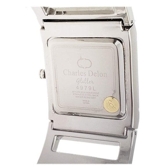 Charles Delon Dress/Formal Style Silver Watch